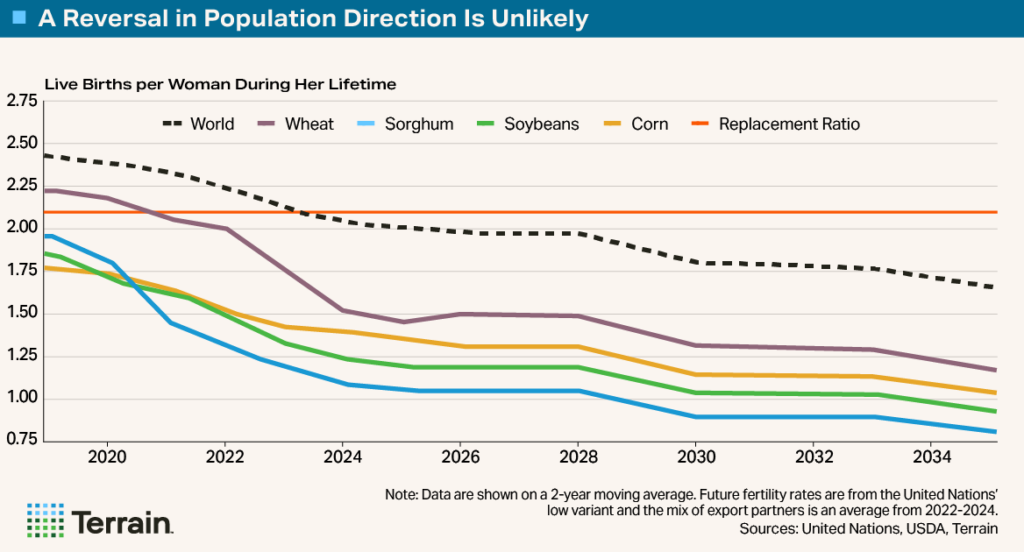 Chart1 - Big Shrink - A Reversal in Population Direction Is Unlikely